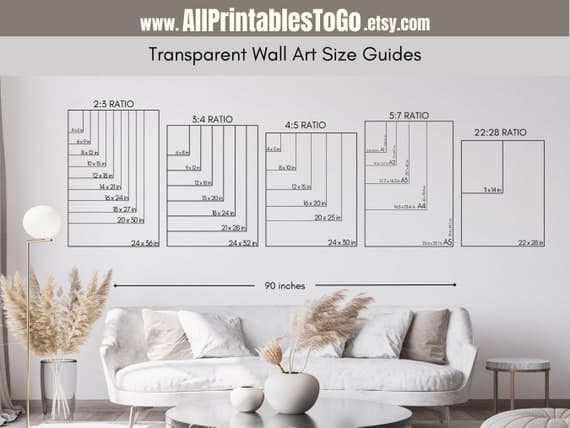 Etsy search results grid listings wall art