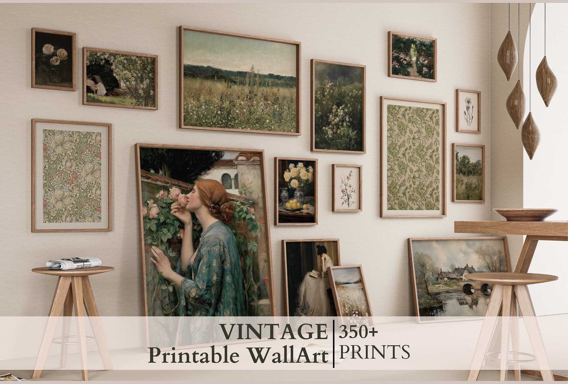 Etsy listing image gallery wall art prints