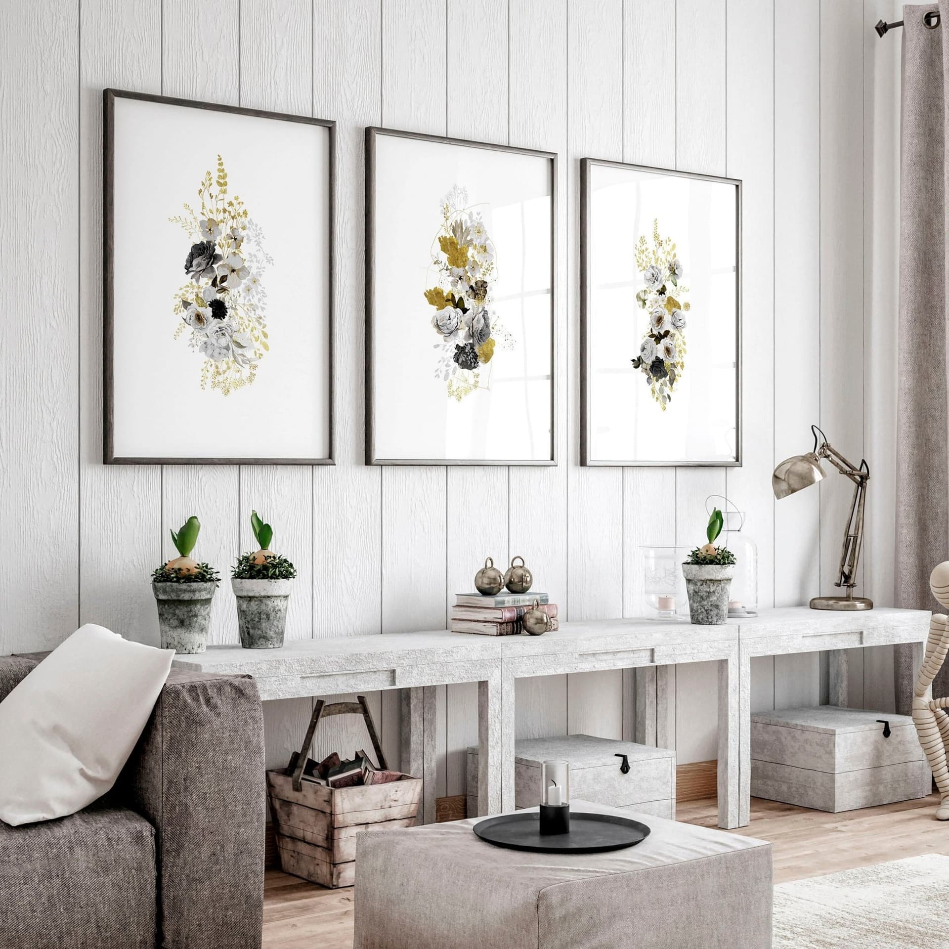 The Case for Showing the Same Print in Multiple Room Styles: How Interior Aesthetic Mockups Target Different Buyer Personas on Etsy