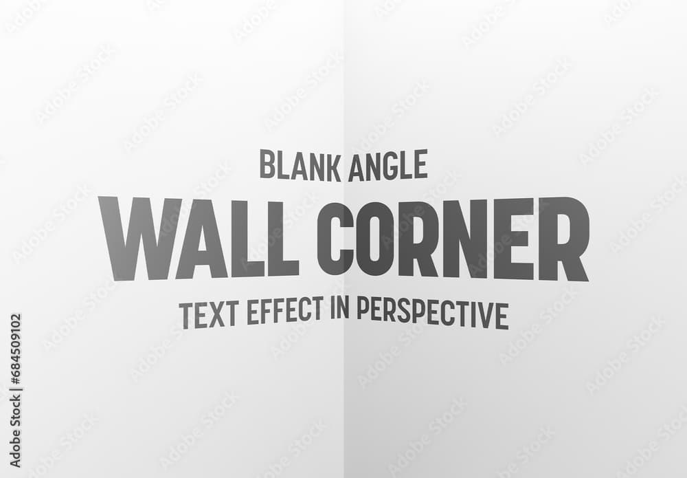 digital print mockup with clean text overlay size label corner