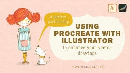 Procreate or Illustrator design file showing isolated illustration element on artboard
