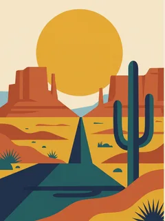 Desert road design